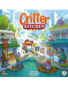 Critter Kitchen. Board Game (Spanish)  - ¡Es la semana del restaurante en Bahía Bistró!  Recoge los mejores ingredientes para co