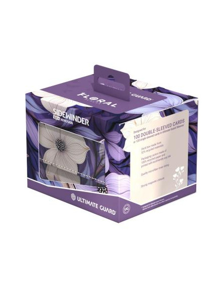 Ultimate Guard Sidewinder 100+ Xenoskin "Floral Places" - Moonlit Glen  - 