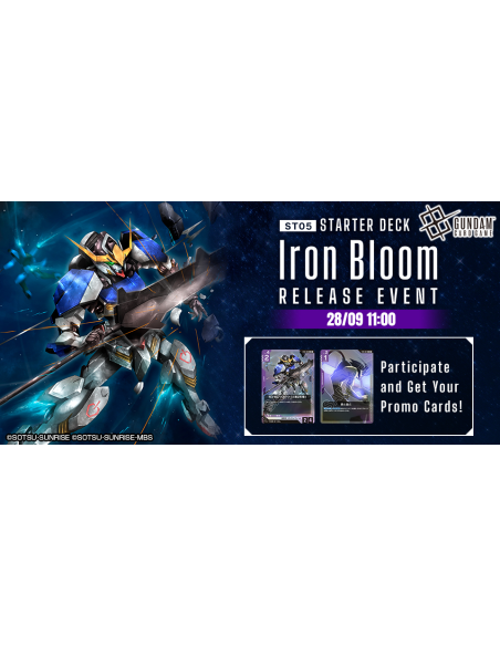 GUNDAM CARD GAME ST05 Event Domingo 28/09 11:00  - La entrada se solicitará a traves de nuestra pagina web: https://www.padis-st