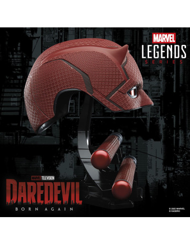 RESERVA Daredevil - Máscara y Bastón Premium. Replica 1:1. Daredevil: Born Again. Marvel Legends Series  - Este producto es una 