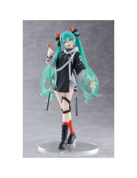Figura Hatsune Miku Fashion (Punk Ver.)  - Figura Hatsune Miku Fashion (Punk Ver.)