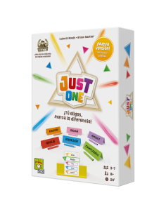 Just One. Nueva Versión  - ¡Tú eliges, marca la diferencia!  Just One es un party game cooperativo en el que tendréis que conseg