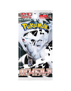 Escarlata y Púrpura 10.5 Llama Blanca: Sobre (5 cartas) Japones  - Escarlata y Púrpura 10.5 Llama Blanca: Sobre (5 cartas) Japon