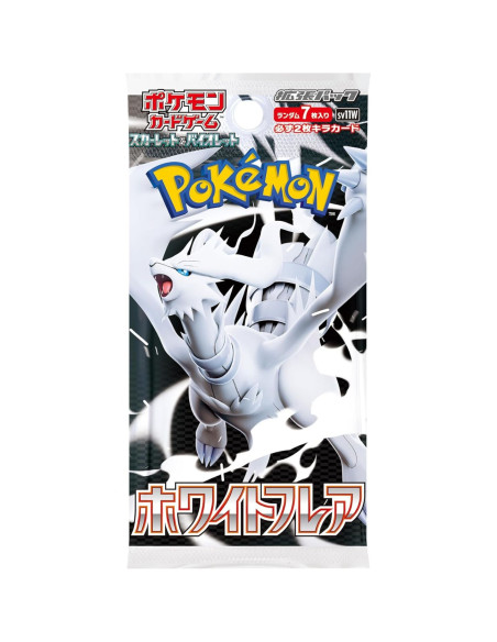 Scarlet and Violet 10.5 White Flare: Booster Pack (5) Japanees  - Scarlet and Violet 10.5 White Flare: Booster Pack (5) Japanees