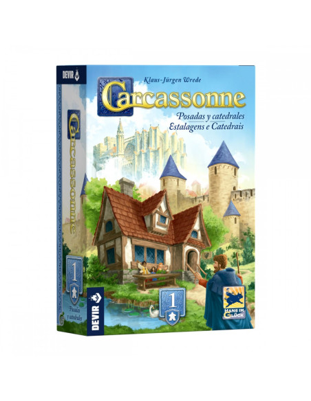 Carcassonne Expansión 1: Posadas y Catedrales  - 