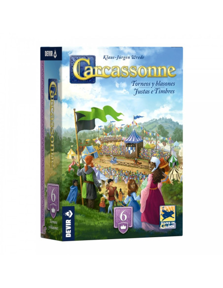 Carcassonne Expansión 6: Torneos y Blasones  - 
