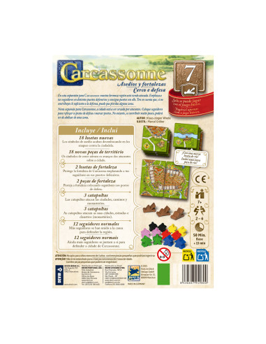 Carcassonne Expansión 7: Asedios y Fortalezas  - 