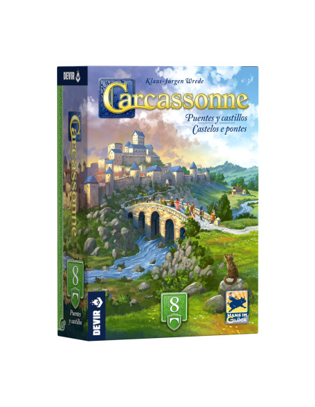 Carcassonne Expansión 8: Puentes y Castillos  - 