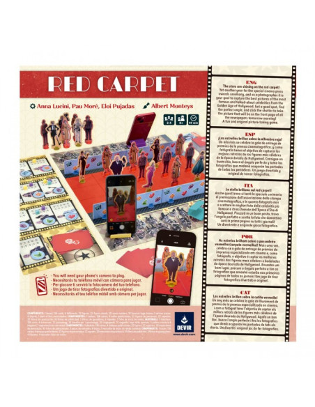 Red Carpet. Board Game  - 