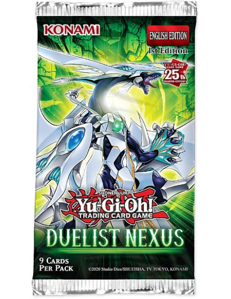 Yu-Gi-Oh! Nexus Duelista: Sobre (9 cartas) Inglés  - En este nuevo set, podrás conseguir las cartas con la nueva rareza de secre