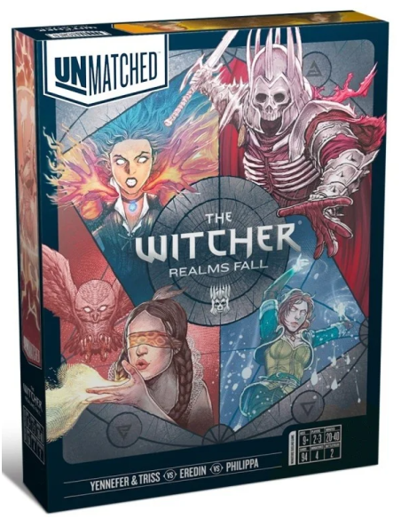 Unmatched The Witcher: Realms Fall (Español)  -   Unmatched: The Witcher – Realms Fall     La segunda caja de Unmatched The Witc