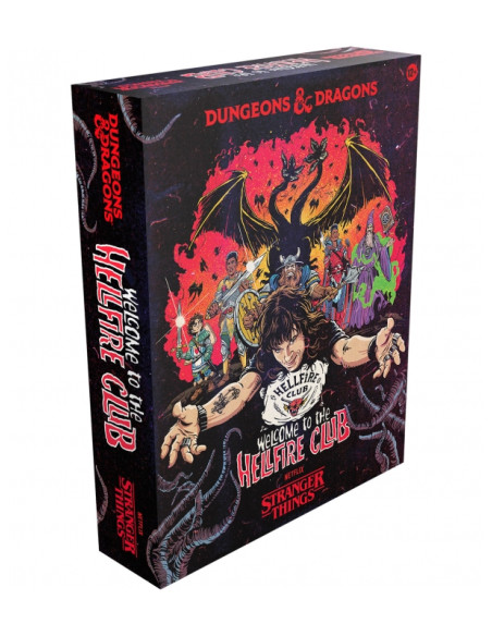 Dungeons and Dragons x Stranger Things: Welcome to the Hellfire Club. Inglés  - El club Fuego Infernal empezó como un refugio pa