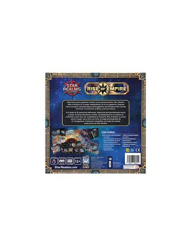 Star Realms Rise of Empire  - Star Realms Legacy: Rise of Empire es un juego independiente de estilo legacy donde tus acciones c