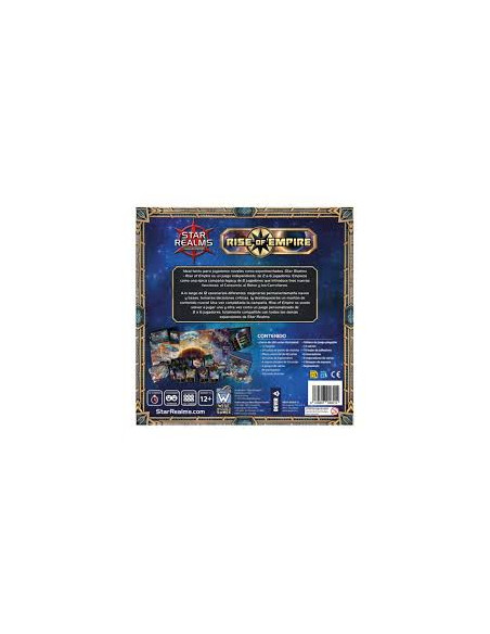 Star Realms Rise of Empire  - Star Realms Legacy: Rise of Empire es un juego independiente de estilo legacy donde tus acciones c