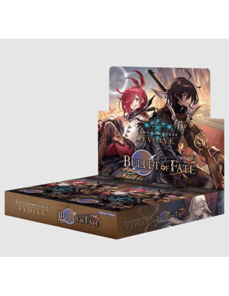 Shadowverse Evolve - Bullet of Fate BP11: Caja de Sobres (12) Inglés  - 