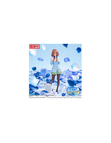 Figure Miku Nakano. The Quintessential Quintuplets Specials Figure Luminasta  - 