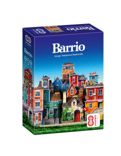Barrio. Juego de Mesa  - Construye casas para formar la mejor panorámica del Barrio, pero cuidado porque aquí compartes los mate