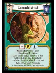 Tsuruchi Etsui Exp2 (Español  - Mantis Clan • Naval • Kolat Experienced 2 • Unique After a battle ends, if Etsui was at that bat