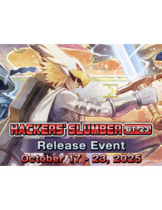 Prerelease Digimon BT21 (Saturday 18 April 11.15am)  -  Imprescindible comprar la entrada a traves de nuestra pagina web:  https