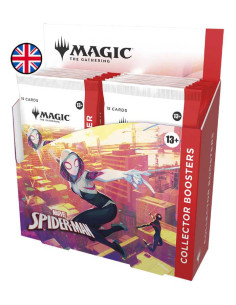 MTG - Marvel's Spider-Man: Caja de Sobres de Collector (12) Inglés  - 