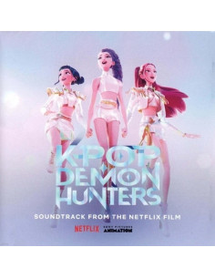 KPop Demon Hunters BSO Netflix  -   CD Poster 1 Photocard aleatoria de 3 posibilidades  