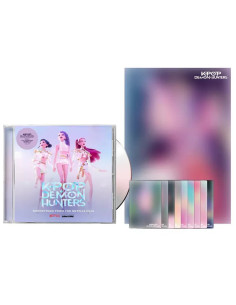 KPop Demon Hunters Soundtrack OST Limited Netflix  -   CD Poster 1 Random Photocard out of 9  Tracklist  TAKEDOWN – TWICE How It