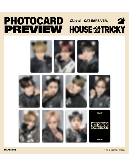[MAKESTAR Pre-Order Event] xikers 6th Mini Album [House of Tricky : Wrecking the House] PocaAlbum + MAKESTAR Photocard  -   Esto