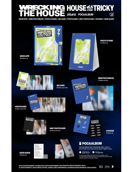 [MAKESTAR Pre-Order Event] xikers 6th Mini Album [House of Tricky : Wrecking the House] PocaAlbum + MAKESTAR Photocard  -   Esto