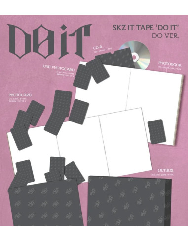 PRE-ORDER Stray Kids SKZ IT TAPE [DO IT] (DO Ver.) Limited Edition  - 

Este es un artículo en preventa. El envío se realizará a