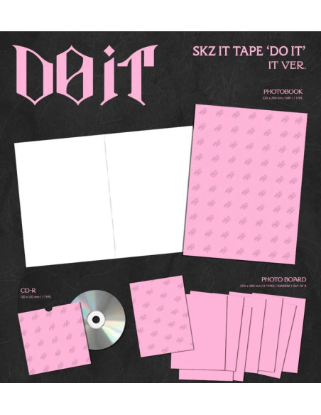 PRE-ORDER Stray Kids SKZ IT TAPE [DO IT] It Ver.  -      This is a pre-order item. Shipping will take place in late December/ear