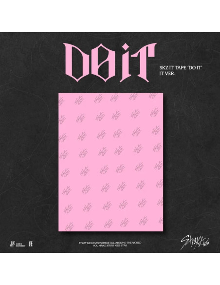 PRE-ORDER Stray Kids SKZ IT TAPE [DO IT] It Ver.  -      This is a pre-order item. Shipping will take place in late December/ear
