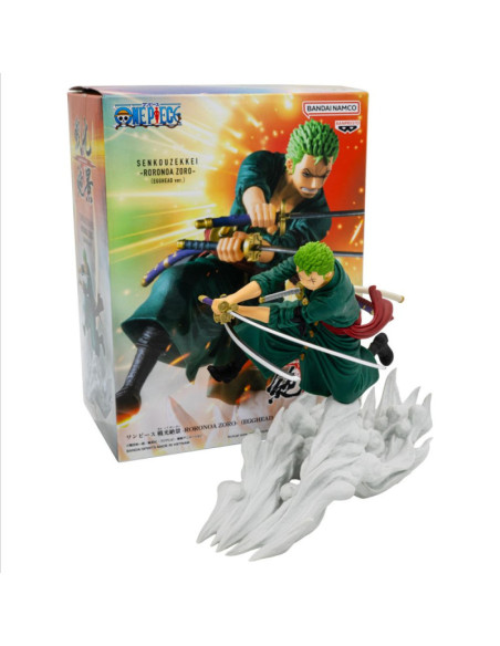 Figura Roronoa Zoro Senkozekkei. One Piece  - Figura Roronoa Zoro Senkozekkei. One Piece (15cm)