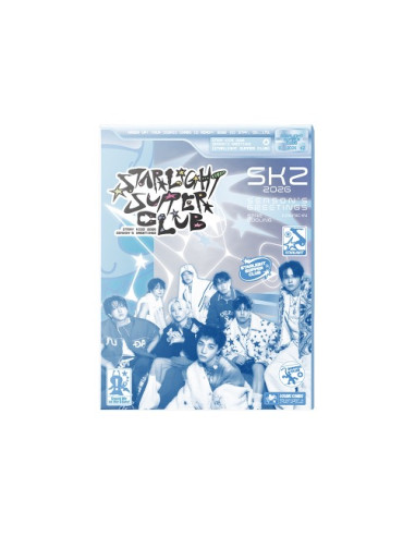 PRE-ORDER Stray Kids 2026 Season's Greetings [Starlight Supper Club] [+Special Photocard Set (8 tipos)]  - 

Este es un artículo