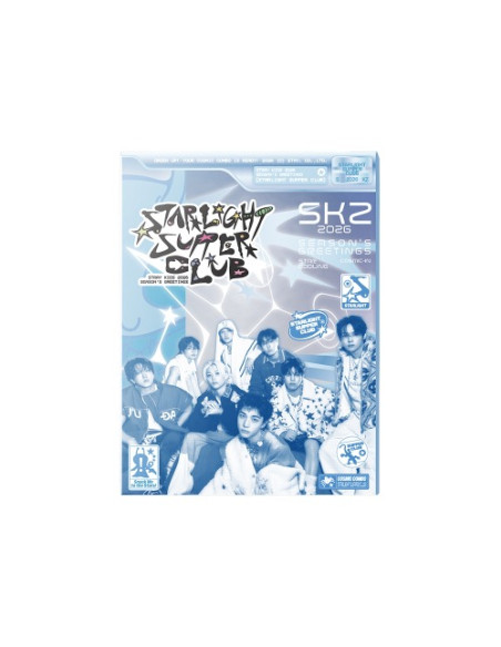 PRE-ORDER Stray Kids 2026 Season's Greetings [Starlight Supper Club] [+Special Photocard Set (8 tipos)]  - 

Este es un artículo