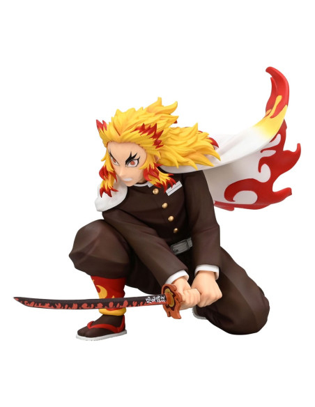 Figure Rengoku Kyojuro Battle ver. -Noodle Stopper- Kimetsu No Yaiba - Figura Renguku. Kimetsu No Yaiba. (10cm) Figure Rengoku Kyojuro Battle ver. -Noodle Stopper- Kimetsu No Yaiba - Figura Renguku. Kimetsu No Yaiba. (10cm)