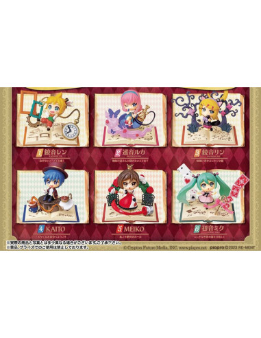 Minifigura Aleatoria Miku Secret Wonderland.  - Minifigura Aleatoria Miku Secret Wonderland. 1 Figura de entre 6 posibles