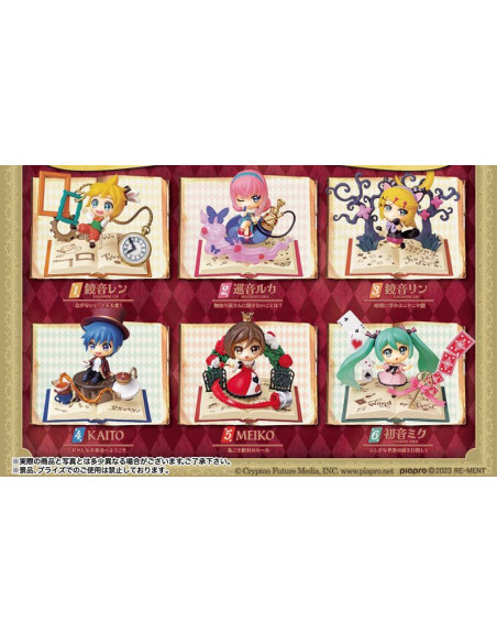 Minifigura Aleatoria Miku Secret Wonderland.  - Minifigura Aleatoria Miku Secret Wonderland. 1 Figura de entre 6 posibles Minifigura Aleatoria Miku Secret Wonderland.  - Minifigura Aleatoria Miku Secret Wonderland. 1 Figura de entre 6 posibles