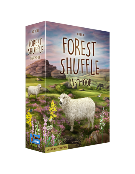 Forest Shuffle Dartmoor  - ¡Crea un hogar único en el páramo para la flora y la fauna! Las tierras de Dartmoor, llenas de colina Forest Shuffle Dartmoor  - ¡Crea un hogar único en el páramo para la flora y la fauna! Las tierras de Dartmoor, llenas de colina