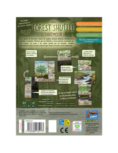 Forest Shuffle Dartmoor  - ¡Crea un hogar único en el páramo para la flora y la fauna! Las tierras de Dartmoor, llenas de colina 2