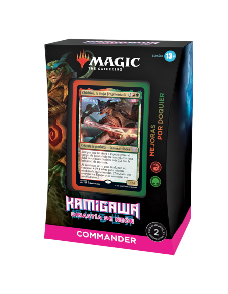 Commander Deck Upgrades Unleashed English. MTG Kamigawa Neon Dinasty  - Commander Deck Upgrades Unleashed English. MTG Kamigawa  Commander Deck Upgrades Unleashed English. MTG Kamigawa Neon Dinasty  - Commander Deck Upgrades Unleashed English. MTG Kamigawa