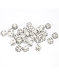 Set 36 Dice Arctic Camo. D6  - Set 36 Dice Arctic Camo. D6