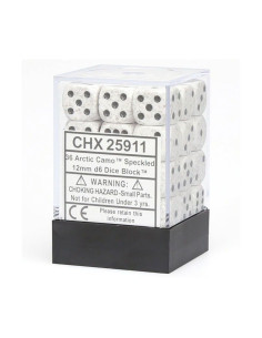 Set 36 Dados Arctic Camo. D6  - Set 36 Dados Arctic Camo. D6 2