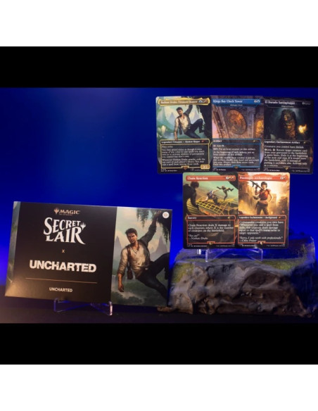 PREORDER MTG - Secret Lair Playstation x Uncharted (English)  - This item is a PREORDER. It will be shipped on the release date: PREORDER MTG - Secret Lair Playstation x Uncharted (English)  - This item is a PREORDER. It will be shipped on the release date: