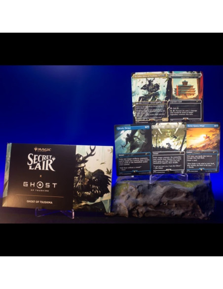 PREORDER MTG - Secret Lair Playstation x Horizon: Ghost of Tsushima (English)  - This item is a PREORDER. It will be shipped on  PREORDER MTG - Secret Lair Playstation x Horizon: Ghost of Tsushima (English)  - This item is a PREORDER. It will be shipped on