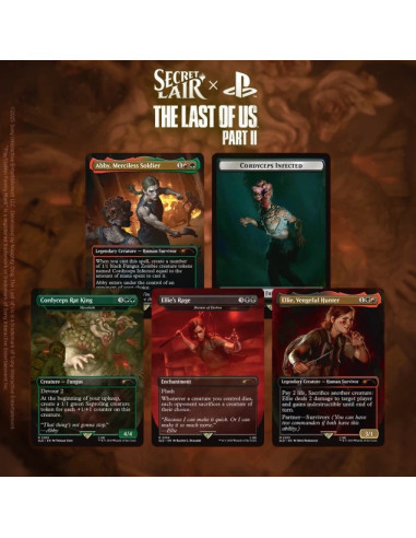 PREORDER MTG - Secret Lair Playstation x Horizon: The Last of Us Part II (English)  - This item is a PREORDER. It will be shippe