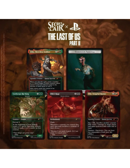 PREORDER MTG - Secret Lair Playstation x Horizon: The Last of Us Part II (English)  - This item is a PREORDER. It will be shippe PREORDER MTG - Secret Lair Playstation x Horizon: The Last of Us Part II (English)  - This item is a PREORDER. It will be shippe