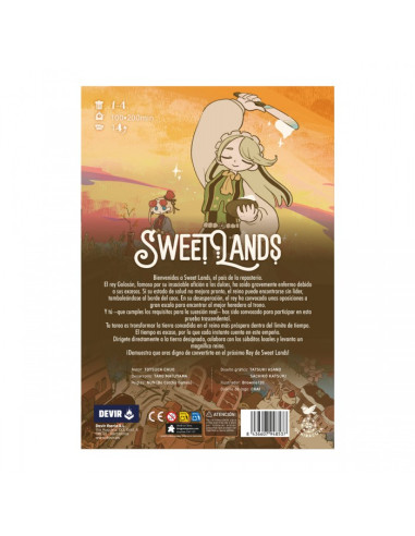 Sweet Lands. Board Game (Spanish)  - 