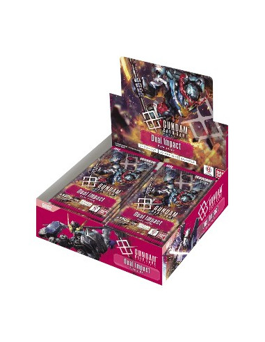 Gundam Dual Impact GD02: Caja de Sobres (24) Japones  -