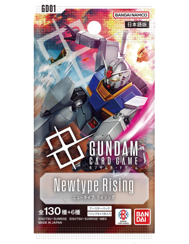 Gundam Newtype Rising GD01: Sobre (13) Japonés  -