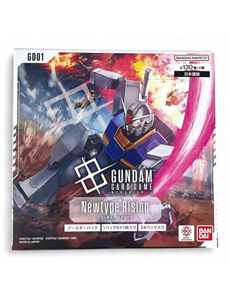 Gundam Newtype Rising GD01: Caja de Sobres (24) Japones  -  Gundam Newtype Rising GD01: Caja de Sobres (24) Japones  -